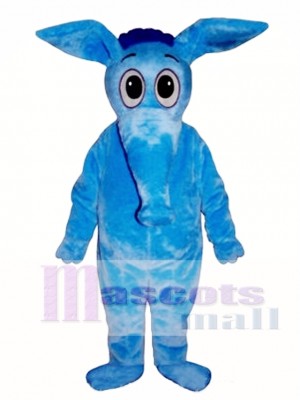Blue Aardvark Mascot Costume Animal 