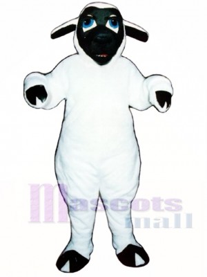 Black Face Sheep Mascot Costume Animal
