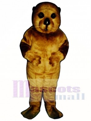 Cute Baby Otter Mascot Costume Animal