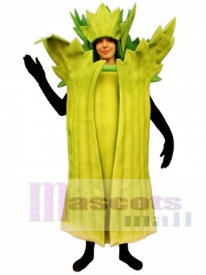 Celery Mascot Costume Vegetable