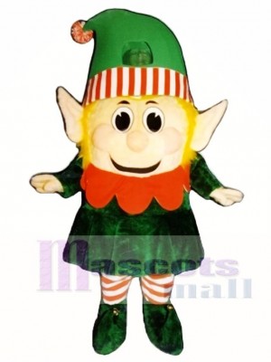 Madcap Girl Elf Mascot Costume