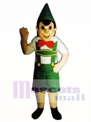 Boy Elf Mascot Costume Christmas Xmas