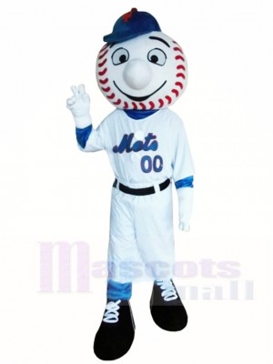 Baseball Ballplayer Mr Mets Mascot Costumes People