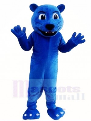 Blue Leopard Panther Mascot Costumes Animal  