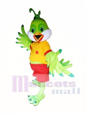 Green Bird Mascot Costume Bird Mascot Costumes