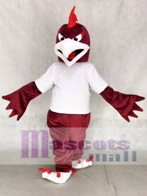 Cute Red Roadrunners Mascot Costumes Bird 