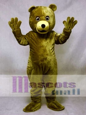 Brown Baxter Bear Mascot Costume Animal