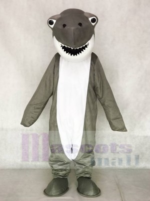 Gray Shark Mascot Costumes Sea