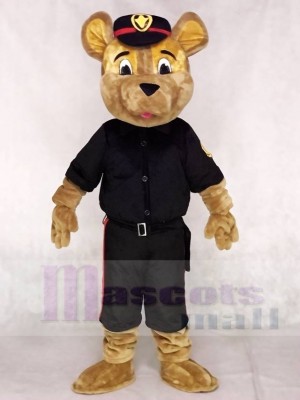 Black Saskatoon Police Service Sarge Dog Mascot Costumes Animal