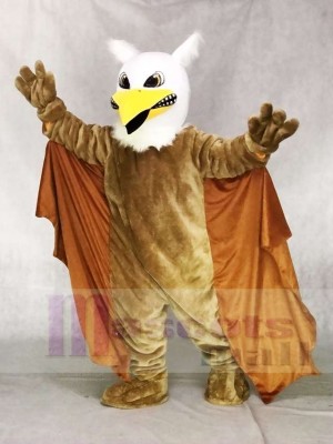 Hot Sale Realistic New Griffin Mascot Costume with Yellow Wings