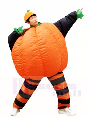 Pumpkin Squash Inflatable Halloween Blow Up Costumes for Adults