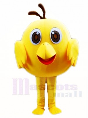Yellow Chick Mascot Costumes Poultry