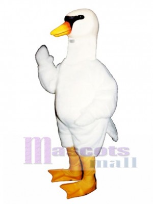 Cute Swan Mascot Costume Bird