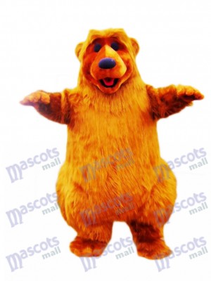 Light Brown Bear Mascot Costume Animal 