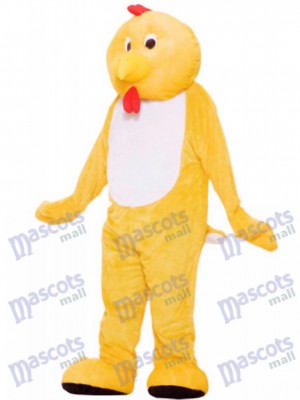 Yellow Chicken Mascot Costume Animal