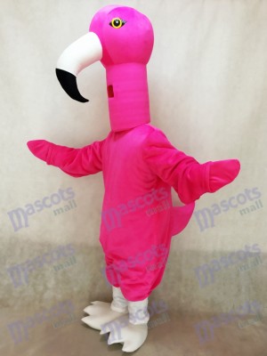 Cute Flamingo Bird Mascot Costume