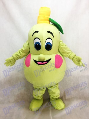 Fresh Pear Mascot Costume Fruit 