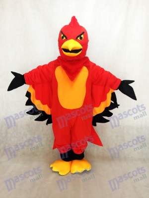New Red and Orange Thunderbird Mascot Costume
