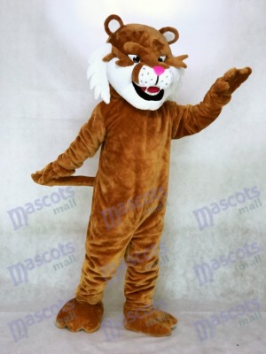 New Realistic Sabretooth Tiger Mascot Costume Animal 