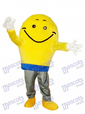 Light Bulb Mascot Adult Costume