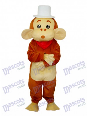 Cap Monkey Mascot Adult Costume Animal