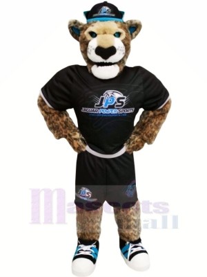 Power Sport Jaguar Mascot Costume Cartoon