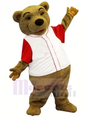 Lovely Brown Bear Mascot Costumes Cartoon