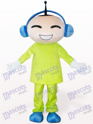 Antenna Doll Cartoon Adult Mascot Costume