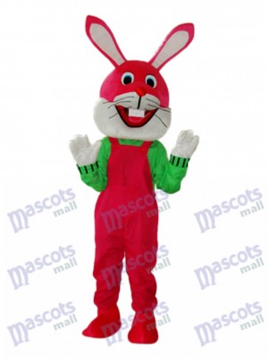 Easter Etiquette Rabbit Mascot Adult Costume Animal 
