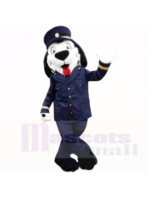 Police Uniform Dog Mascot Costumes Cartoon