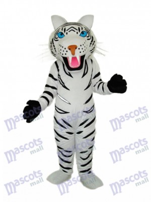 White Tiger Mascot Adult Costume Animal 
