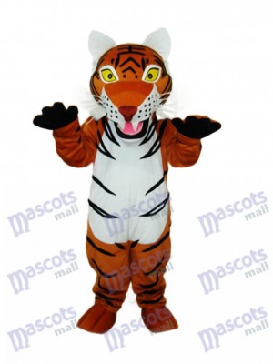 Brown Tiger Mascot Adult Costume Animal 