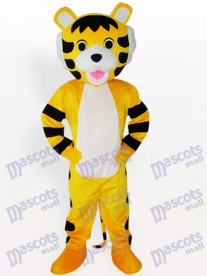 Little Tiger Short Plush Adult Mascot Costume