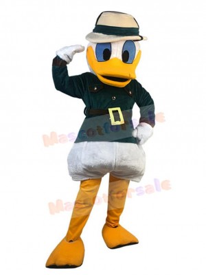 Smart Duck Mascot Costume Animal