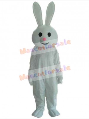 Pink Nose Rabbit Mascot Costume Animal