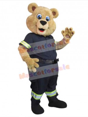 Responsible Bear Mascot Costume Animal