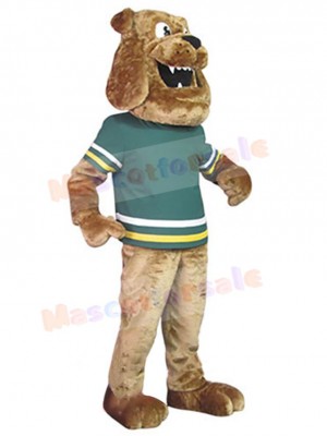 School Bulldog Dog Mascot Costume Animal