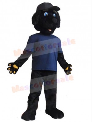 Black Dog Mascot Costume Animal