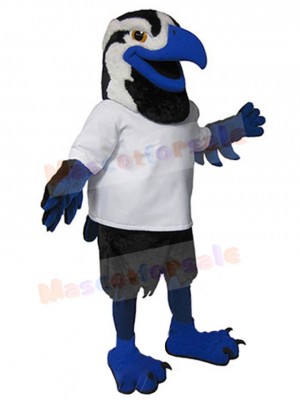 Blue Beak Hawk Mascot Costume Animal