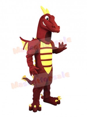Red Dragon Mascot Costume Animal