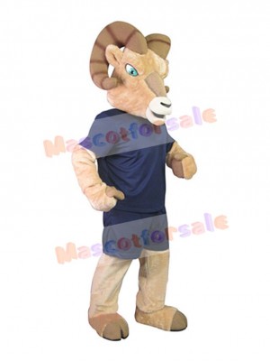 Male Ram Mascot Costume Animal