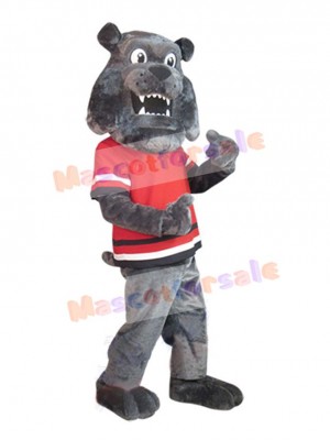 Funny Bulldog Dog Mascot Costume Animal