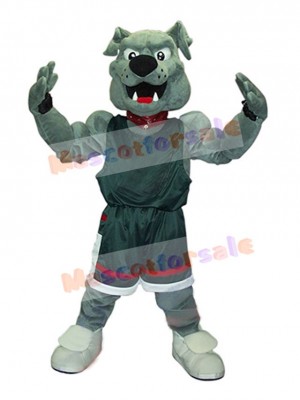 Muscle Dog Mascot Costume Animal