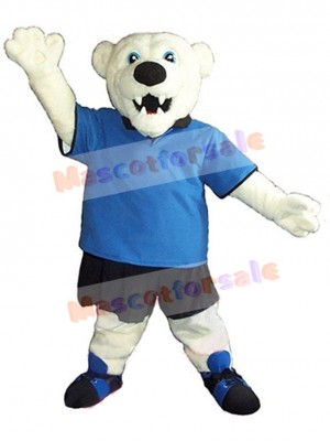 Soccer Bear Mascot Costume Animal
