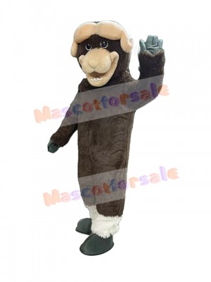 Muskox mascot costume