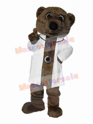 Hospital Bear Mascot Costume Animal