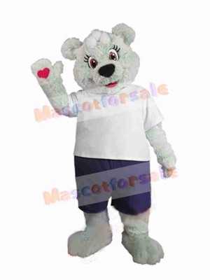 Lovely Female Bear Mascot Costume Animal
