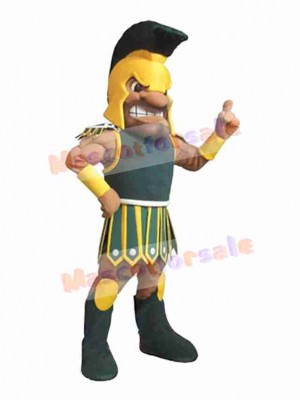 Irritable Spartan Mascot Costume People