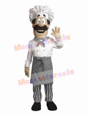 Funny Chef Man Mascot Costume People
