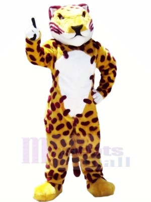 Fierce Brown Jaguar Mascot Costumes	